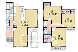 乙訓郡大山崎町下植野宮本の一戸建て