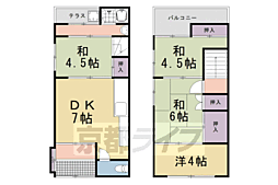向日市寺戸町二枚田の一戸建て