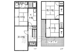 京都市山科区竹鼻西ノ口町の一戸建て