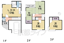 京都市伏見区納所町の一戸建て