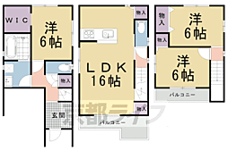 京都市上京区北町の一戸建て