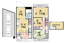 京都市北区大北山原谷乾町の一戸建て