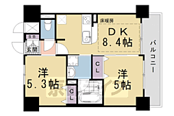 エステムプラザ京都聚楽第　粋邸 703