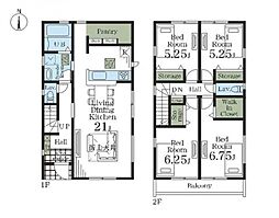 佐倉市表町1丁目　新築戸建　3号棟