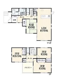 八千代市勝田台6丁目　中古戸建