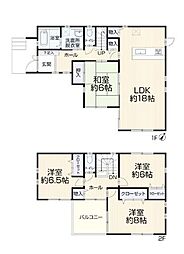 八千代市勝田台6丁目　中古戸建