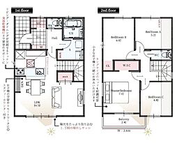 佐倉市井野　新築戸建　1号棟
