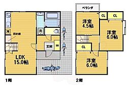 物集女町出口貸家（3-55）