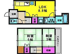 松尾鈴川町貸家（15-4）