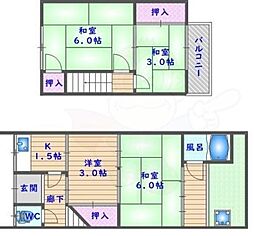 京都市西京区桂千代原町の一戸建て