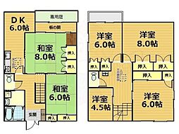 京都市伏見区深草東伊達町の一戸建て