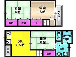 大枝西長町貸家(4-23)