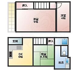 嵐山上海道町貸家