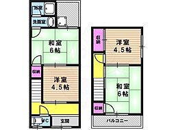 乙訓郡大山崎町字大山崎小字永福寺の一戸建て