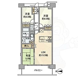 ジオ阪急洛西口ノースレジデンス 15F