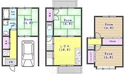 大枝東長町貸家