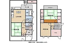 京都市右京区太秦下刑部町の一戸建て