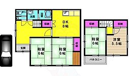 友岡一丁目貸家