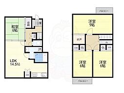 京都市西京区桂野里町の一戸建て