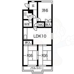 ニューシャトー長岡 208