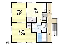 フィールドハウス（大枝沓掛町貸家）2階部分