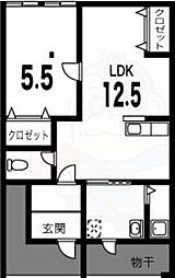 嵯峨野開町貸家