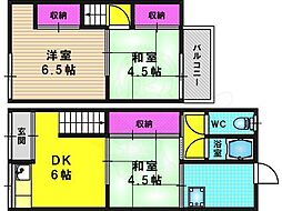 奥海印寺台田貸家(2-2)