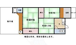 京都市右京区太秦安井池田町の一戸建て