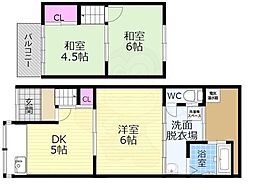 宇治市木幡陣ノ内貸家（35-49）