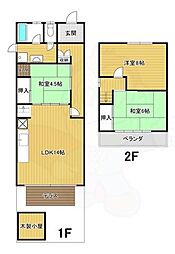京都市伏見区下中町の一戸建て