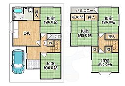 京都市西京区大枝沓掛町の一戸建て