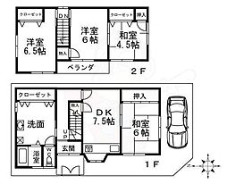 京都市伏見区深草大亀谷内膳町の一戸建て