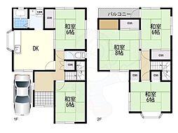京都市西京区大枝沓掛町の一戸建て