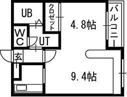 ホークメゾン札幌2号館 00307