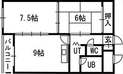 グランドコーポ中の島 00203