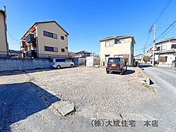 土地　越生町上野〜建築条件なし 人気の角地の物件〜