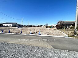 土地　川越市菅間「敷地ゆとりの60坪以上」 A区画(全7区画)