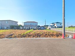 土地 川越市鴨田「陽当たりが良い開けた立地」 F区画(全9区画)