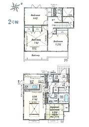 新築　鶴ヶ島市羽折町〜広々50坪以上のゆとりのある空間〜 2号棟（全4棟）