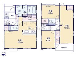 新築　坂戸市花影町2期　〜収納スペース充実です〜 1号棟（全5棟）