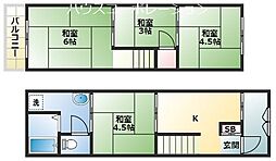 食満3丁目2戸1貸家