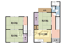 京都市右京区北嵯峨北ノ段町の一戸建て