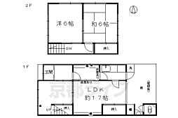 西九条藤ノ木町貸家（風呂なし） 1