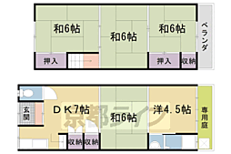 京都市右京区梅津北浦町の一戸建て