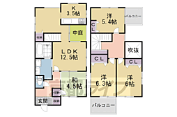 祝園幸田貸家 1