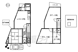 修学院薬師堂町貸家 A