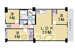 コトーハイツ伏見稲荷Ｃ棟 613
