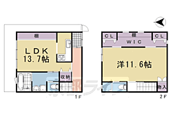 紫野上築山町貸家 -