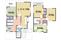 五ヶ庄北ノ庄14−7貸家 -