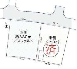 第6046(西側）学園２丁目貸地